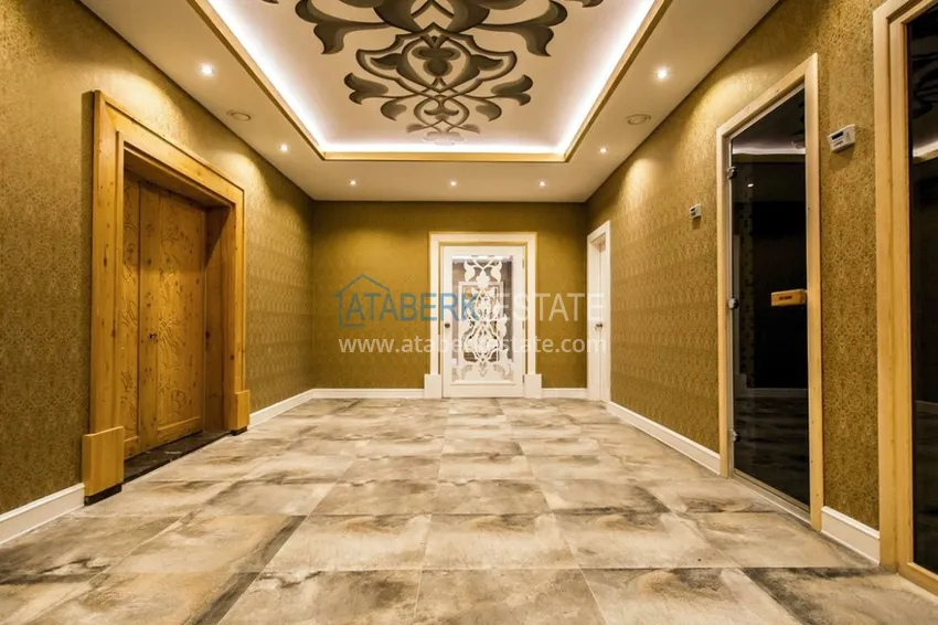 Квартира в Авсалларе с мебелью в элитном комплексе у пляжа Инджекум 20 