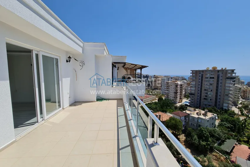 Приобрести Видовой пентхаус-дуплекс в Махмутларе с собственной сауной и джакузи 23 