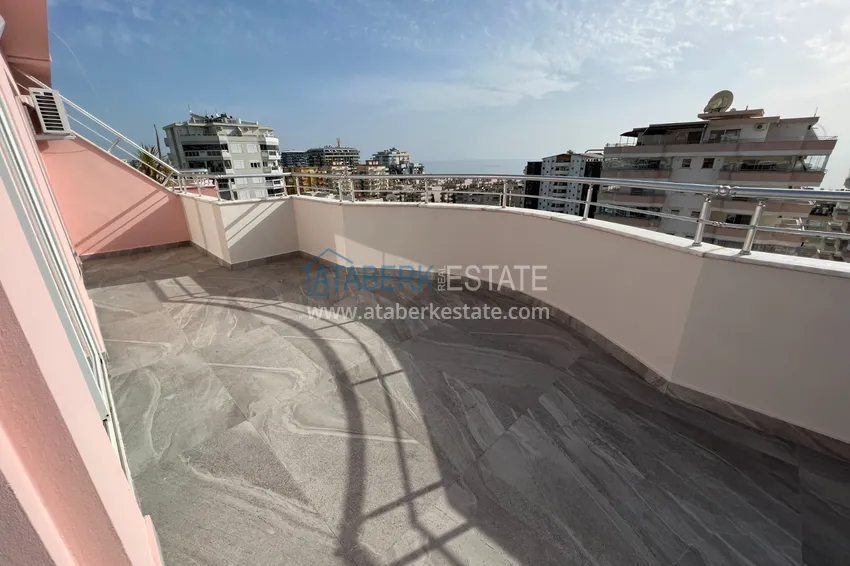 Приобрести Пентхаус-дуплекс в Махмутларе меблированный, с сауной и видом на море 22 