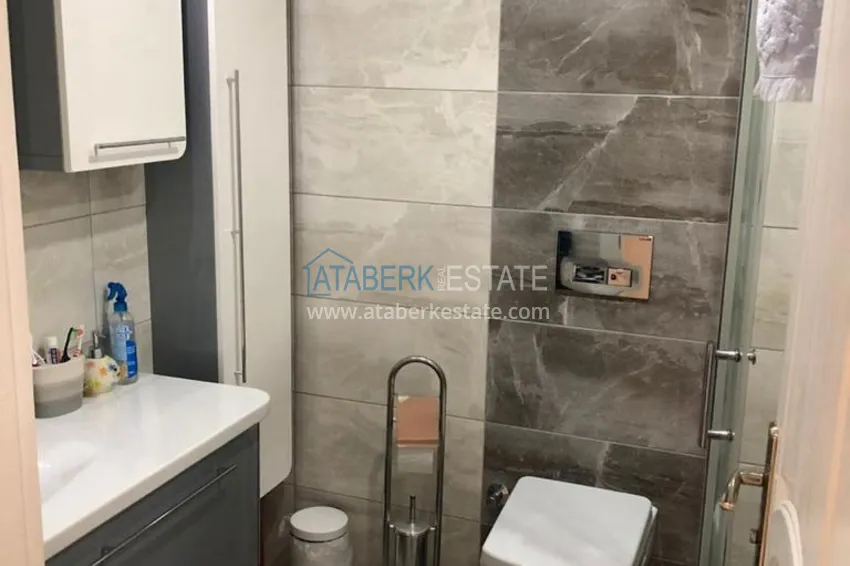 Приобрести Пентхаус-дуплекс в Алании район Конаклы с видом на море  23 