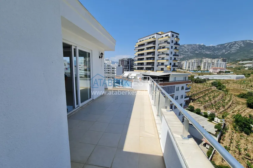 Приобрести Видовой пентхаус-дуплекс в Махмутларе с собственной сауной и джакузи 24 