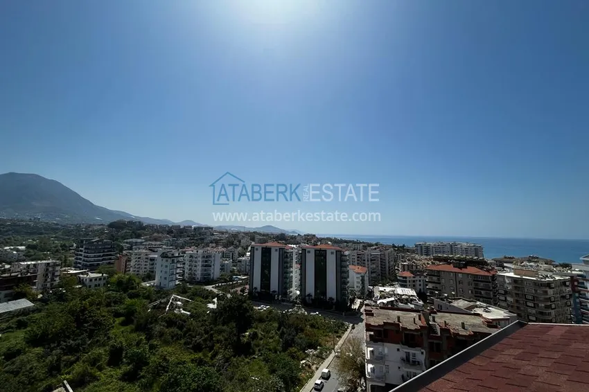 Приобрести Видовой пентхаус в районе Тосмур с мебелью в жилом комплексе 21 