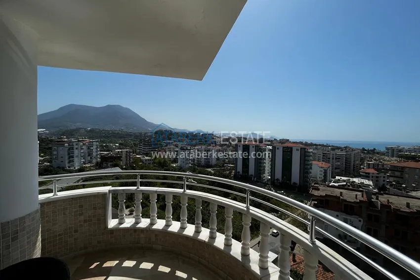 Приобрести Видовой пентхаус в районе Тосмур с мебелью в жилом комплексе 23 