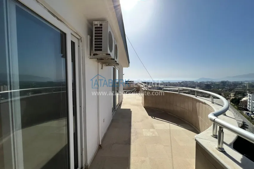 Приобрести Пентхаус в Махмутларе с мебелью, видом на море и горы  30 