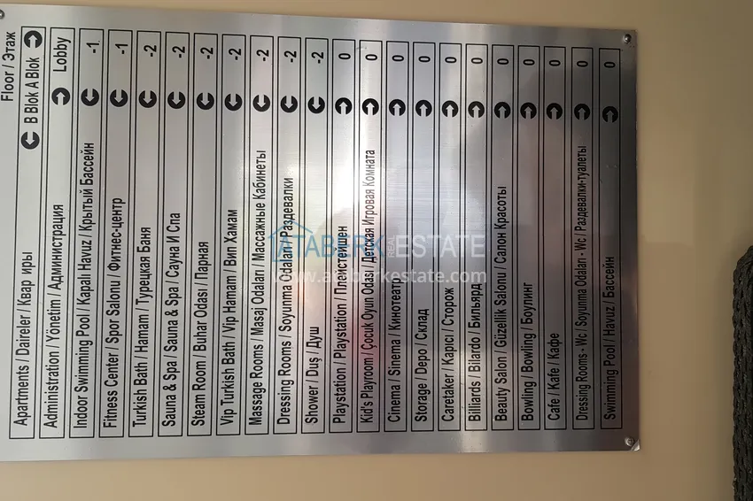 Квартира в центре Алании - район пляжа Клеопатра, двухкомнатная с мебелью 29 