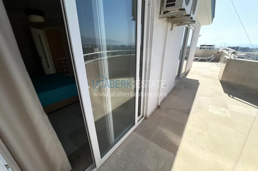 Приобрести Пентхаус в Махмутларе с мебелью, видом на море и горы  31 