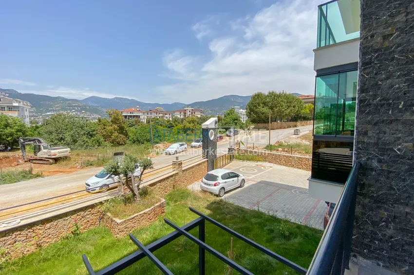 Приобрести Садовый дуплекс в Алании – район Оба с чистовой отделкой и новой мебелью 37 