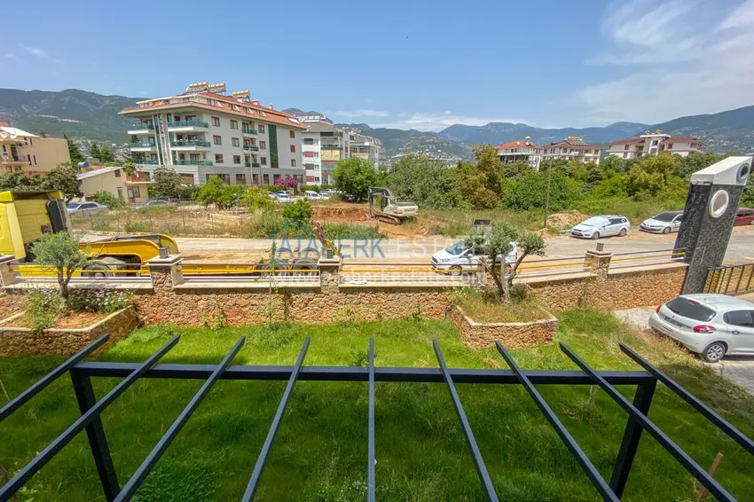 Приобрести Садовый дуплекс в Алании – район Оба с чистовой отделкой и новой мебелью 38 