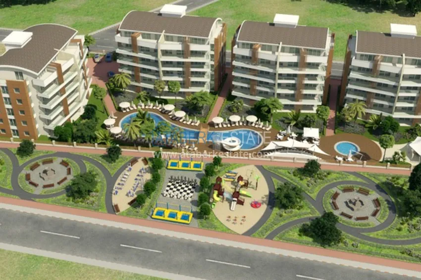 Квартира в Оба меблированная с застеклённым балконом 26 