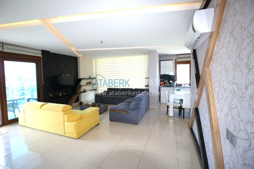 Приобрести Пентхаус-дуплекс в Кестеле меблированный с видом на море в комплексе с частным пляжем 2 