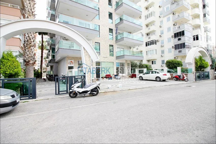 Квартира в Махмутларе двухкомнатная с мебелью, вторая береговая линия 3 