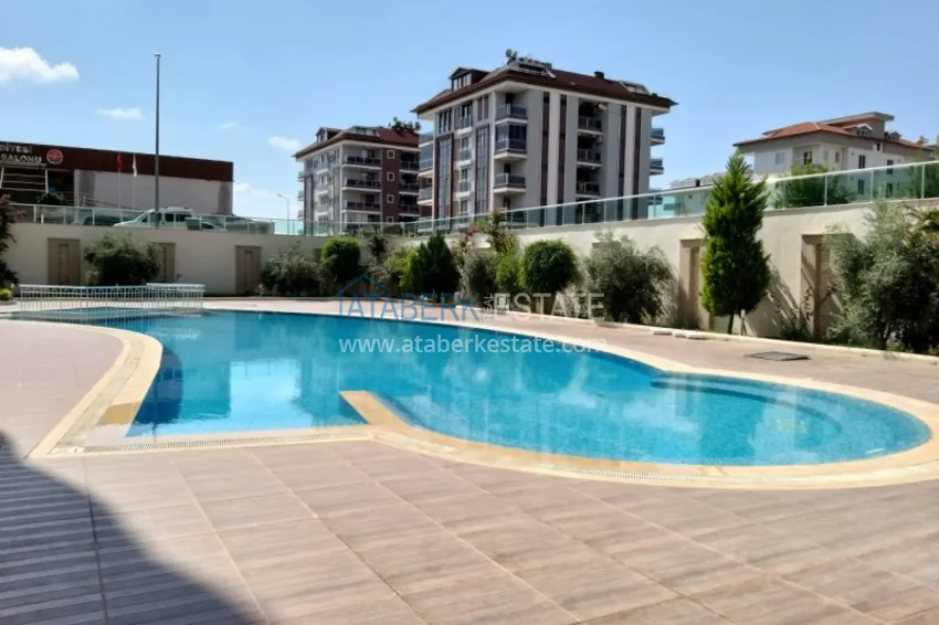 Квартира-дуплекс в Алании район Кестель с мебелью и открытым видом на море 2 