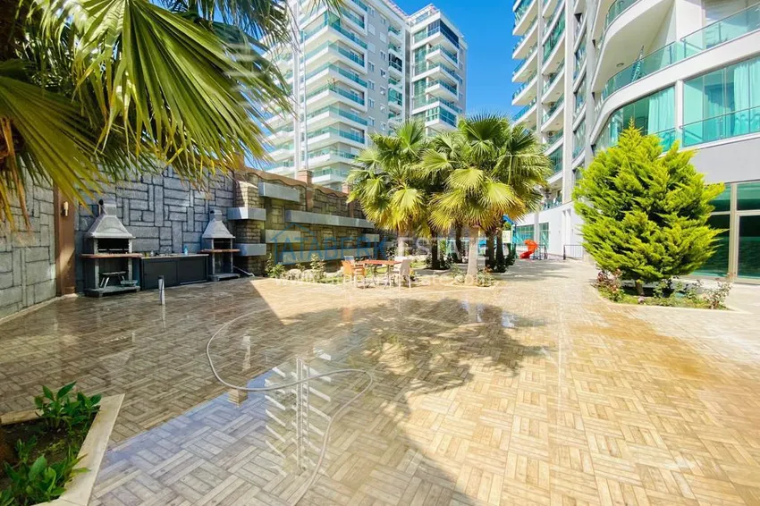 Квартира в Махмутларе с мебелью и видом на море с развитой инфраструктурой 4 