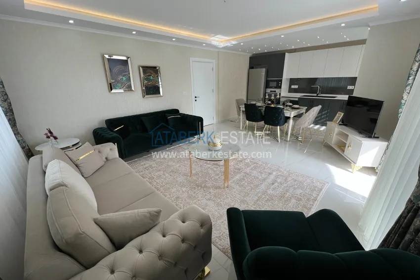 Приобрести Пентхаус-дуплекс в Махмутларе меблированный, с сауной и видом на море 2 