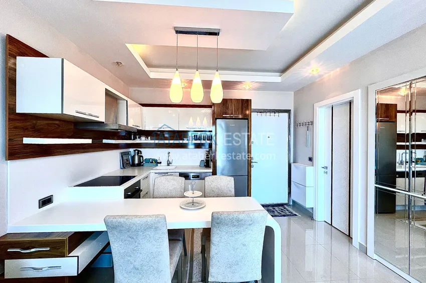 Приобрести Квартира в Махмутларе меблированная с открытым видом на море  3 