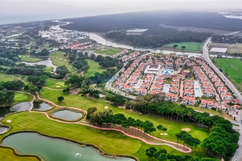 Вилла в Белеке смежная в коттеджном поселке на берегу реки  2 