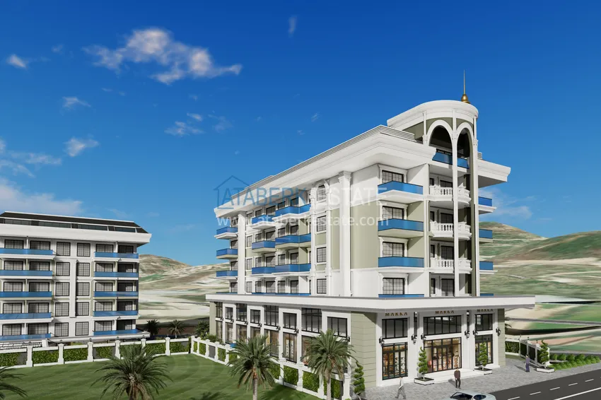 Квартира в новом жилом комплексе в районе Каргыджак в Алании 2