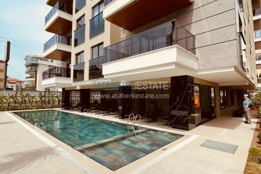 Квартира в центре Алании, в новом жилом комплексе - район пляжа Клеопатра 2 