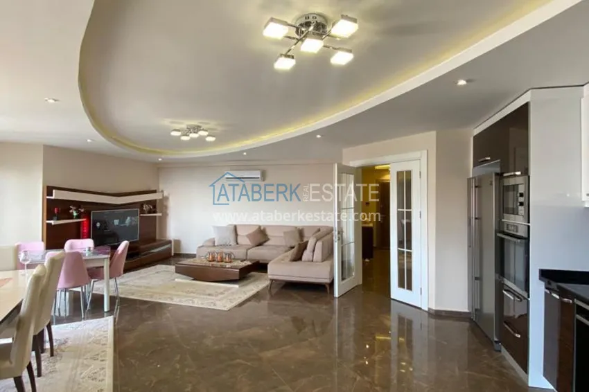 Приобрести Квартира-дуплекс в Алании район Кестель с мебелью и открытым видом на море 3 