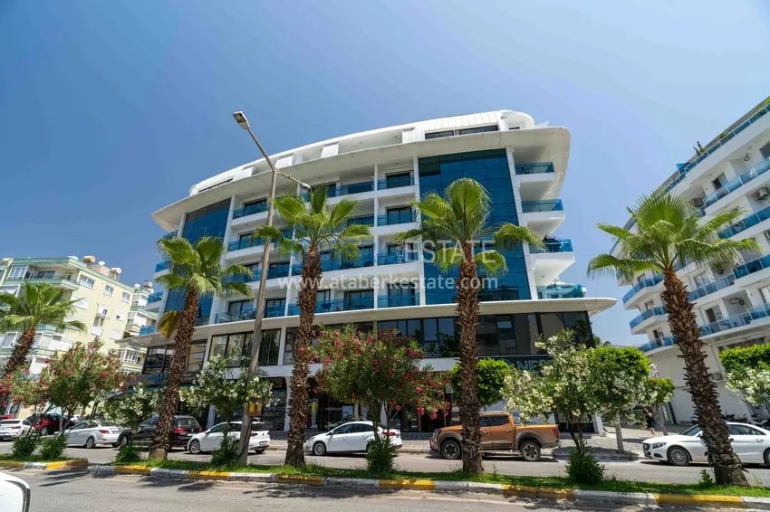 Срочная продажа! Квартира в центре Алании с новой мебелью в престижном комплексе 2 