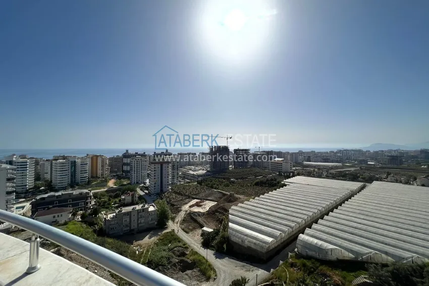 Приобрести Пентхаус в Махмутларе с мебелью, видом на море и горы  35 