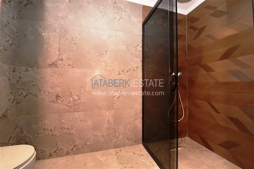 Приобрести Видовая вилла в горах – Алания, район Каргыджак меблированная с частным бассейном 32