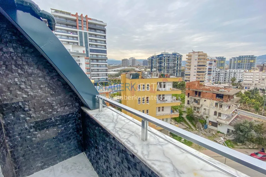 Приобрести Пентхаус в Алании - район Махмутлар, двухуровневый с новой мебелью 34