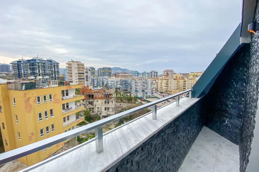 Приобрести Пентхаус в Алании - район Махмутлар, двухуровневый с новой мебелью 35