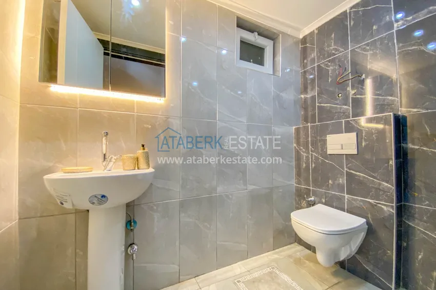 Приобрести Пентхаус в Алании - район Махмутлар, двухуровневый с новой мебелью 37