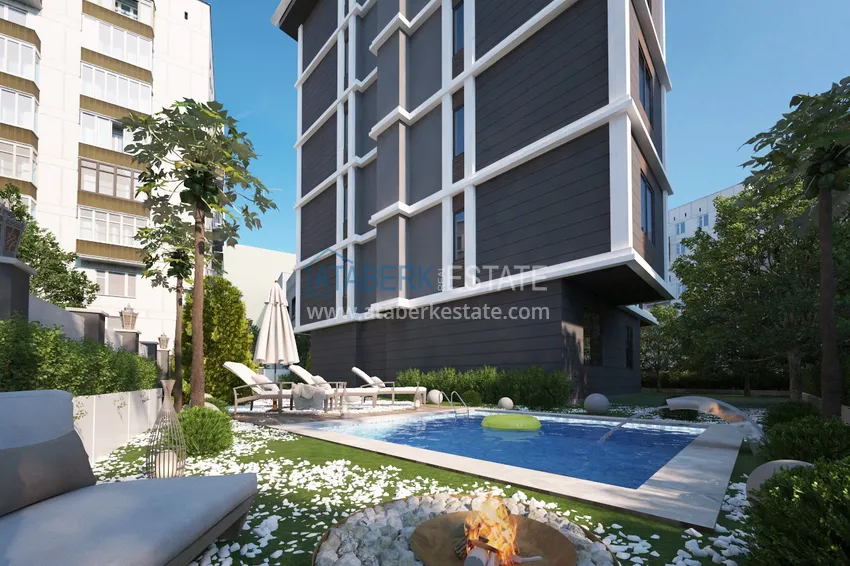 Новый проект бутик-комплекса в Авсалларе - Алания 4 