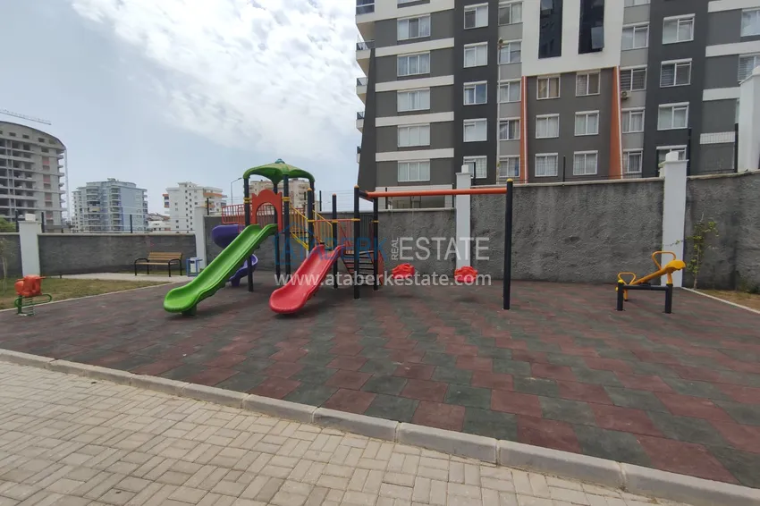 Квартира в Махмутларе со стильным интерьером, отдельной кухней и видом на море 4 