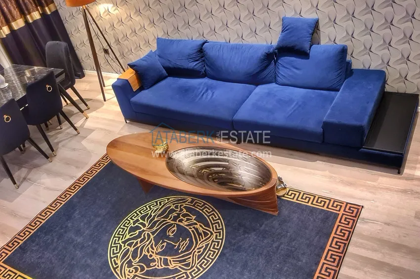 Приобрести Квартира в Махмутларе со стильным интерьером, отдельной кухней и видом на море 3 