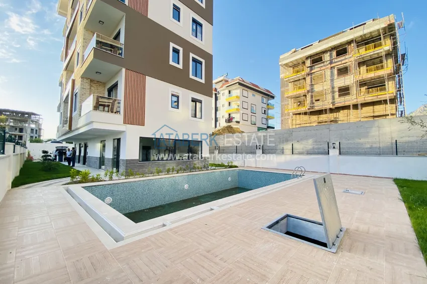 Квартиры в районе Кестель с чистовой отделкой, видом на горы и море - новостройка 3