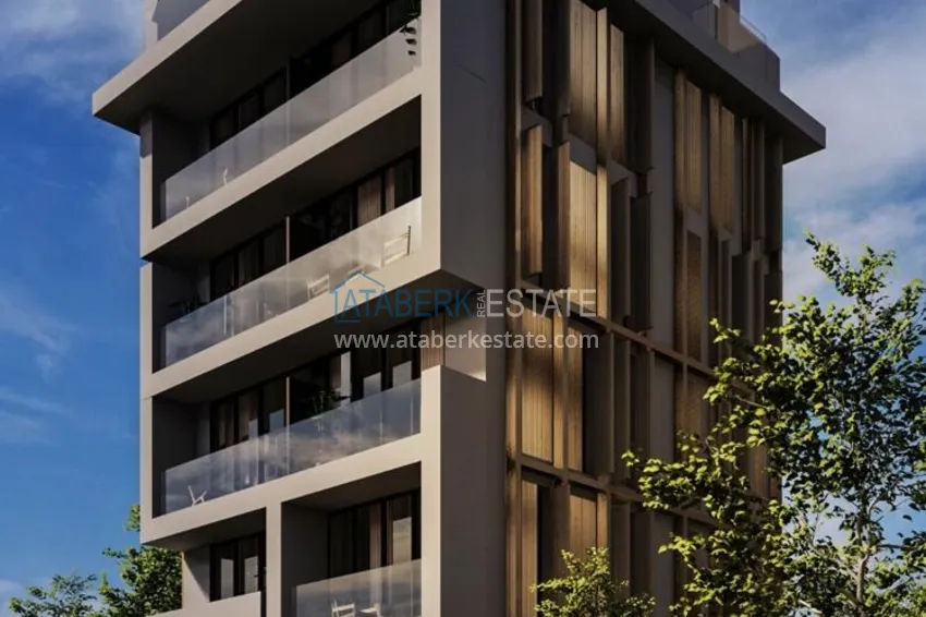 Квартира в центре Алании в комплексе на этапе строительства 3 