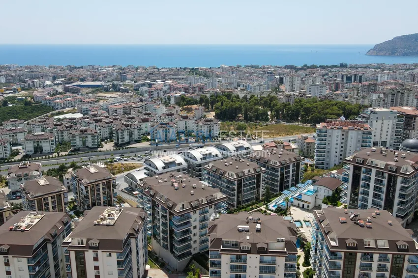 Квартира в Оба меблированная с видом на горы и море 6 