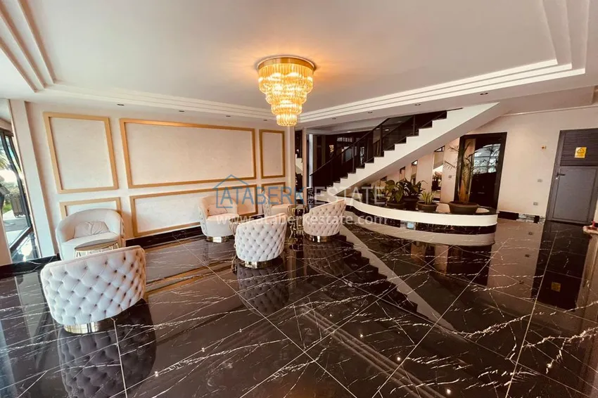 Квартира в центре Алании, в новом жилом комплексе - район пляжа Клеопатра 3 