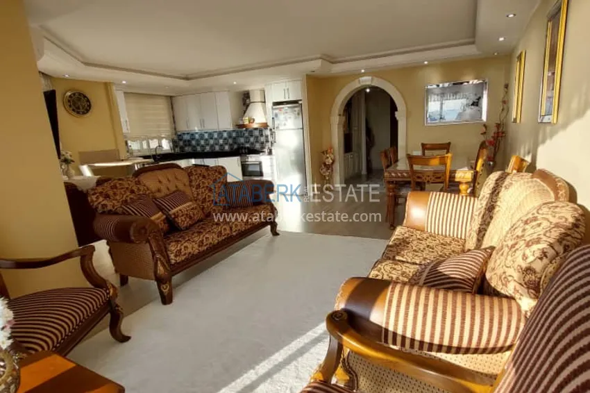 Приобрести Квартира на первой береговой линии в Махмутларе с мебелью 3 