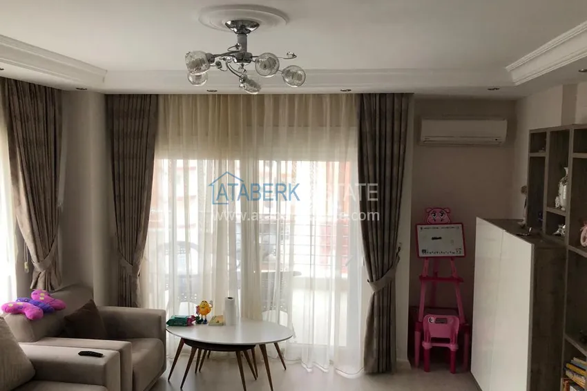 Приобрести Пентхаус-дуплекс в Алании район Конаклы с видом на море  3 