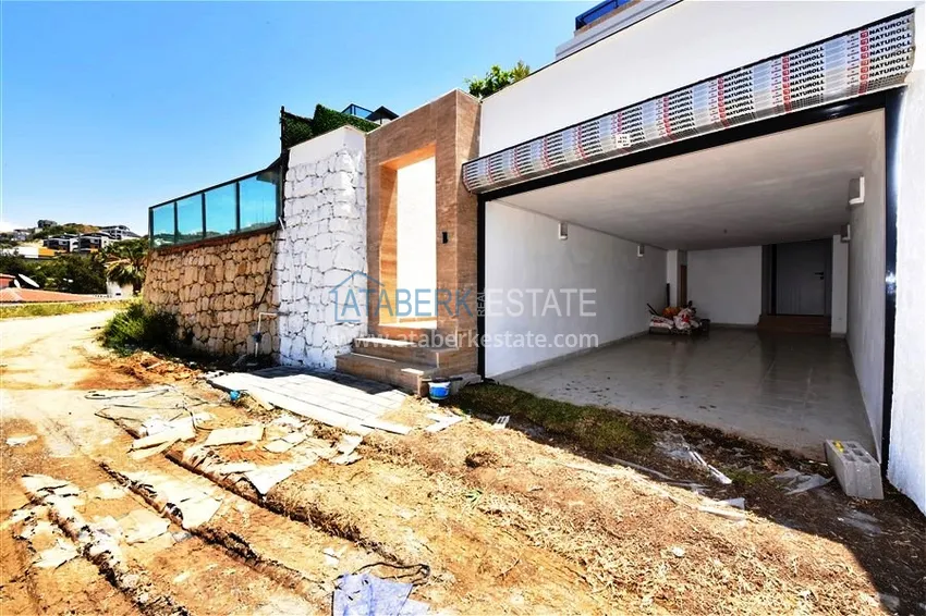 Видовая вилла в горах – Алания, район Каргыджак меблированная с частным бассейном 3