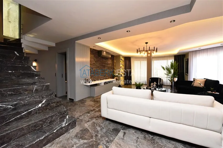 Приобрести Видовая вилла в горах – Алания, район Каргыджак меблированная с частным бассейном 4