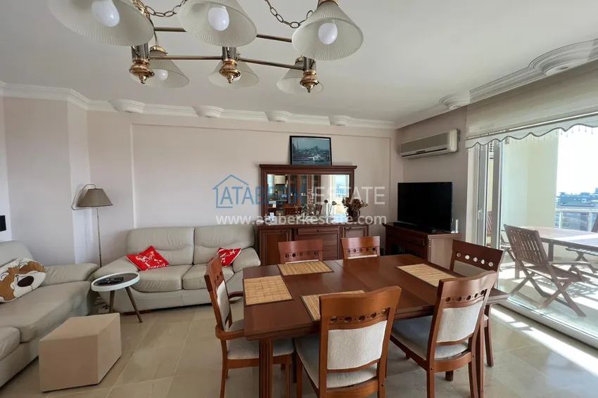 Приобрести Пентхаус в Махмутларе с мебелью, видом на море и горы  4 