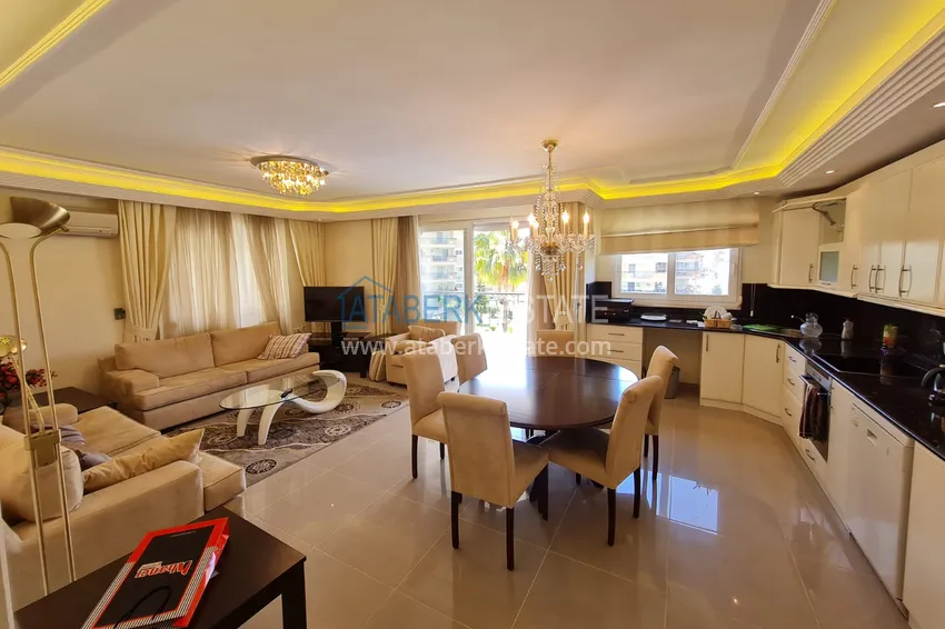 Приобрести Квартира в районе Оба меблированная в современном жилом комплексе 3 