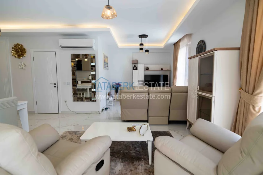 Приобрести Срочная продажа! Квартира в центре Алании с новой мебелью в престижном комплексе 4 