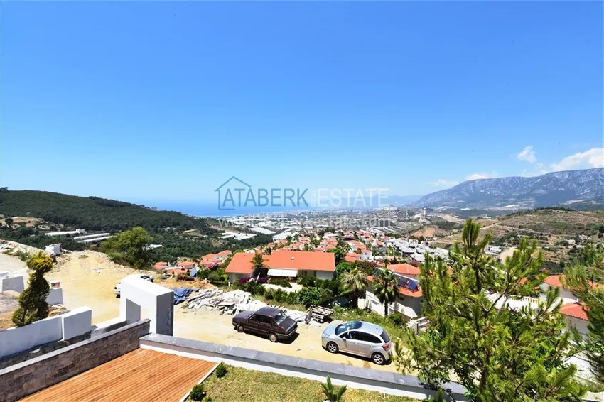 Приобрести Видовая вилла в горах – Алания, район Каргыджак меблированная с частным бассейном 41