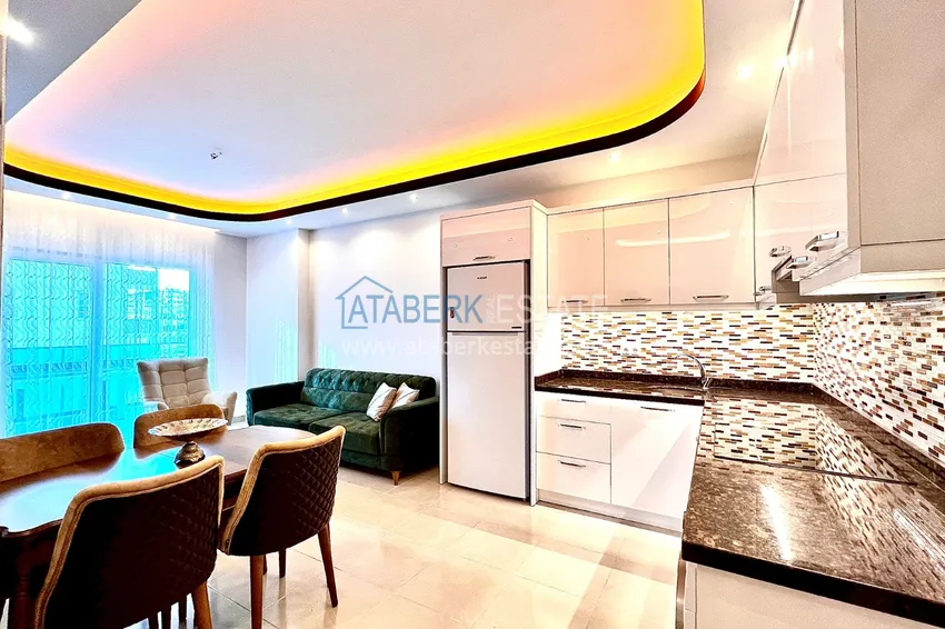 Приобрести Квартира в Махмутларе меблированная в комфортабельном комплексе 5 