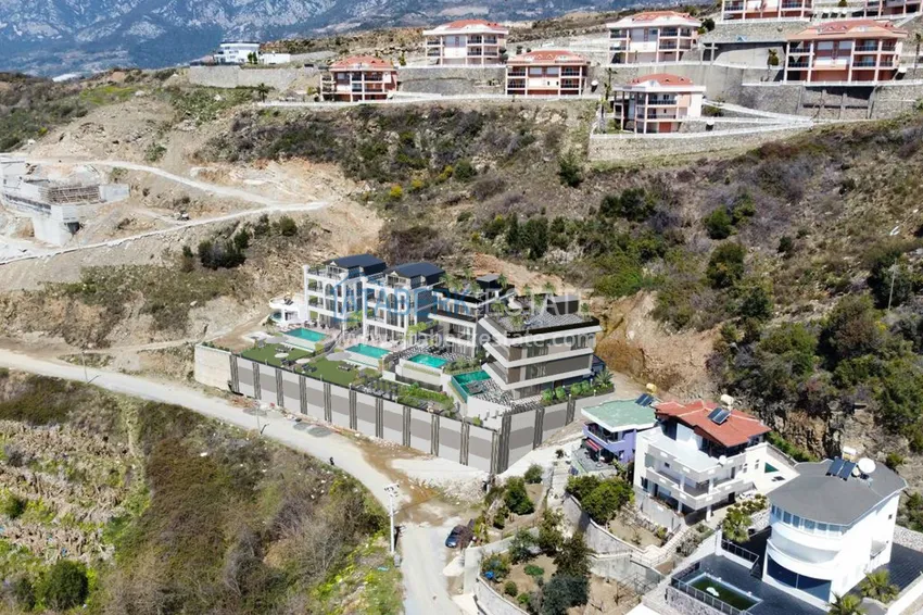 Вилла в Каргыджаке в эксклюзивном комплексе на этапе строительства  4 