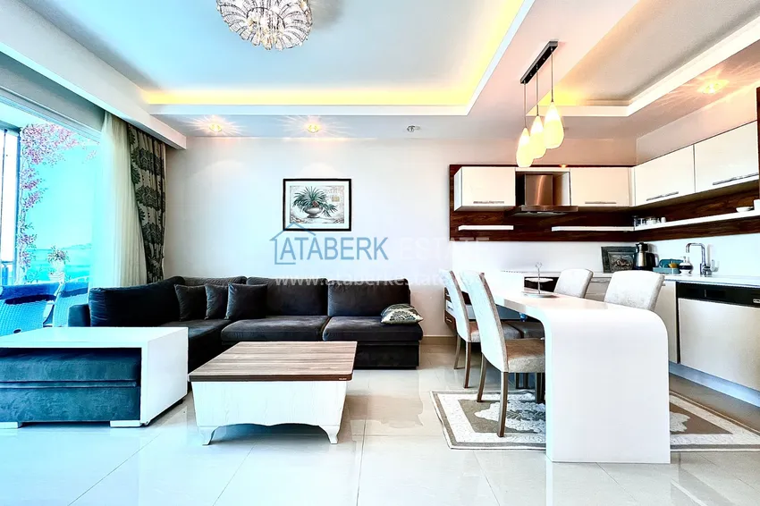 Приобрести Квартира в Махмутларе меблированная с открытым видом на море  5 