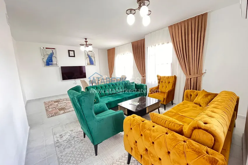 Приобрести Квартира в Махмутларе с мебелью, отдельной кухней и застекленными балконами  4 