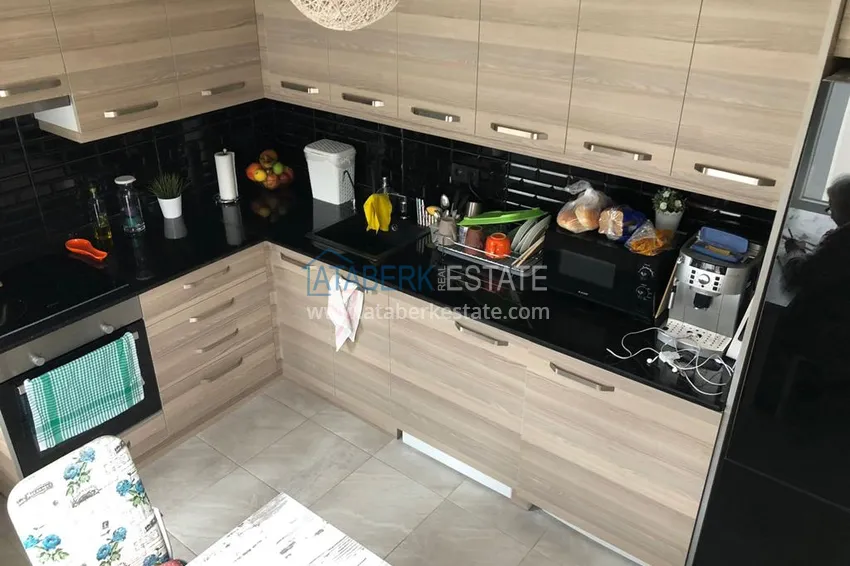 Приобрести Пентхаус-дуплекс в Алании район Конаклы с видом на море  4 