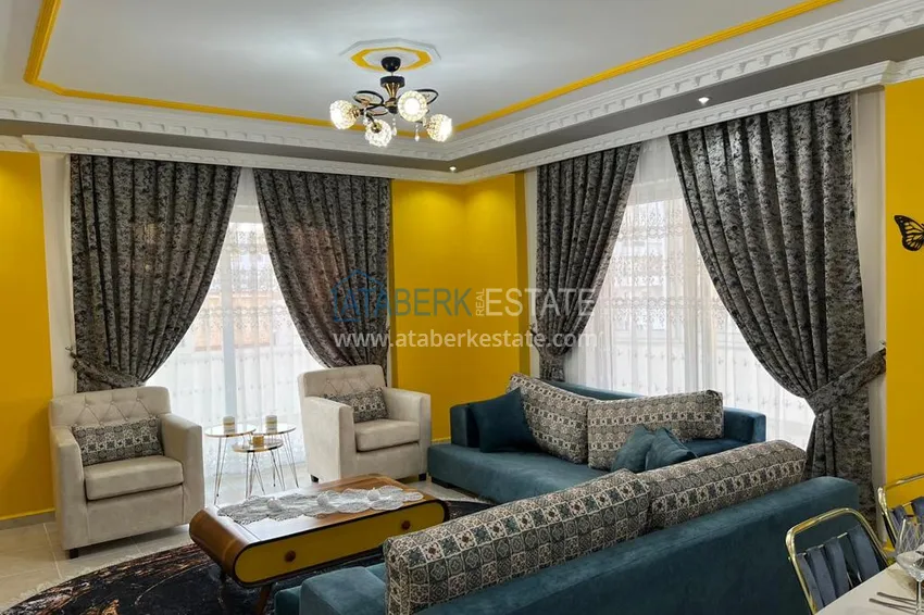 Приобрести Квартира в Махмутларе меблированная в комплексе комфорт-класса 5 